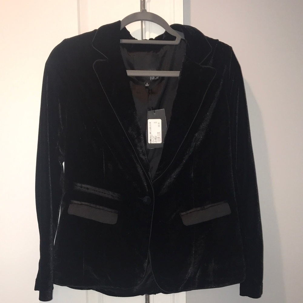 Velvet blazer